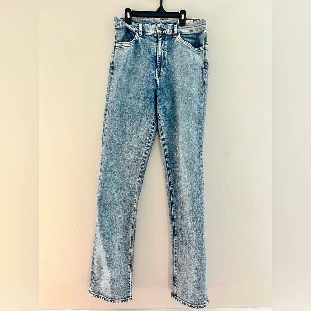 sophie weston high-rise straight leg jeans, premium denim size 29 Imogene&willie